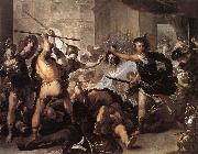 Perseus Fighting Phineus and his Companions dfhj GIORDANO, Luca